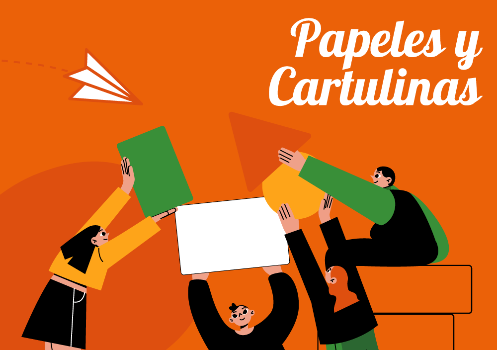 papeles y cartulinas