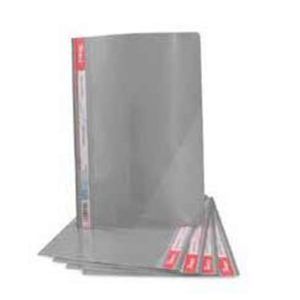 Carpeta C/Accoclip Bolsillo Triangular Carta Gris