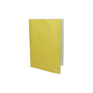 Carpeta Plastificada Oficio C/accoclip Oficio Amarillo