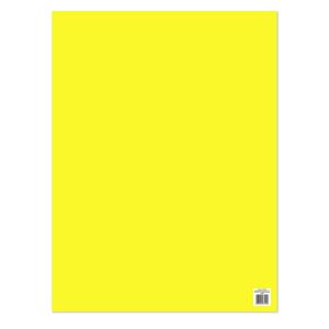 Cartulina Fluorecente Amarillo 47,5×66 cms