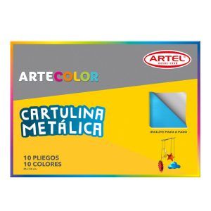 Estuche Artecolor Cartulina Metálica