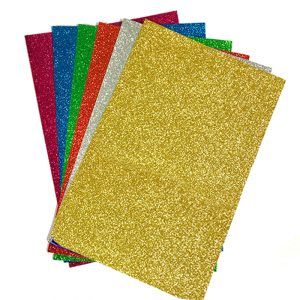 Pliegos de Goma Eva Glitter 40 cm x 60 cm