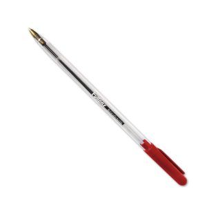 Lápiz Pasta Rojo Punta Metálica 1,0 mm