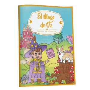 Libro para colorear El mago de Oz
