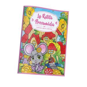 Libro para colorear La Ratita Presumida