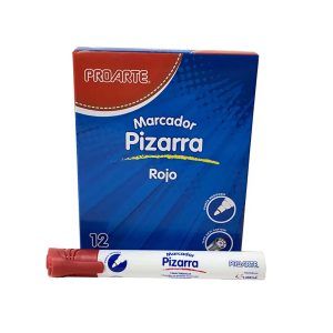 Marcador de Pizarra Rojo
