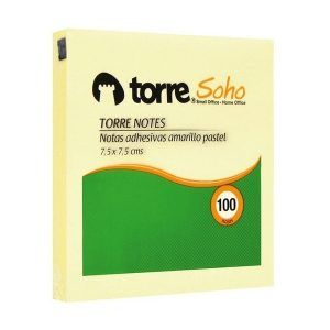 Note Amarillo 75 X 75 Mm 100 Hjs
