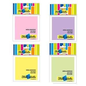 Notas Adhesivas 100 hojas 76x76 mm