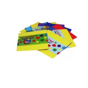 Papel Lustre 24 Hojas 9,5 x 9,5 cm