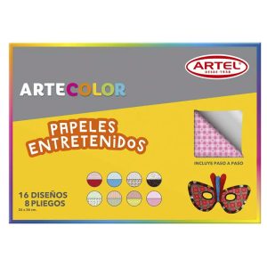 Estuche Artecolor Papeles Entretenidos