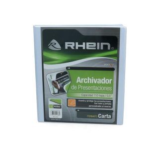 Archivador A4 Presentación 2 Anillos, 0,5″ Blanco