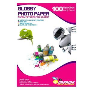 Papel Fotografico Alta Resolucion A4 100 hojas 180 gramos