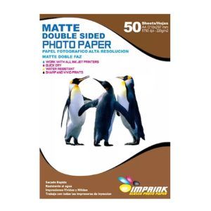 Papel alta resolución doble faz matte a4/220g/50hojas