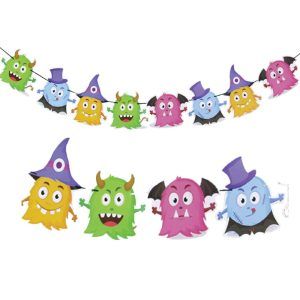 Guirnalda Monstruitos Hallowen