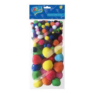 Pompones Colores Surtidos