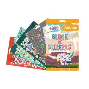Block De Stickers Dinosaurios