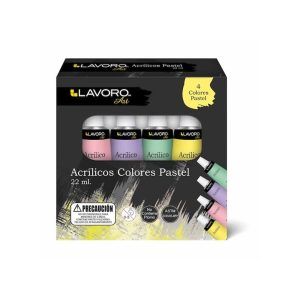 Pintura Acrílica Colores Pasteles Lavoro