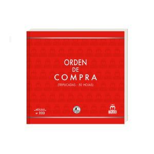 Formulario Buho Orden De Compra Triplicada2 50 Hojas