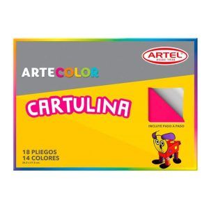 Estuche Artecolor Cartulina Artel