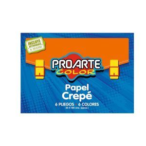 Papel Crepé 6 Colores
