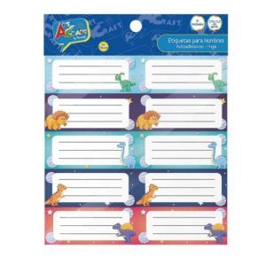 Stickers Etiqueta para nombres Diseño Niños