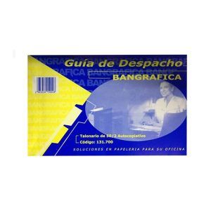 Guia De Despacho Autocopiativo Bangrafica 50-2