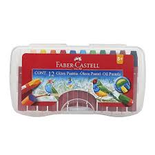 Faber Castell Crayón Pastel Oleo De 12 Colores