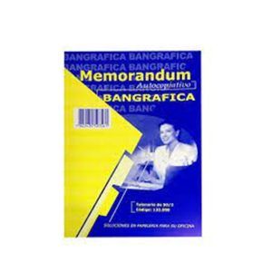 Memorandum Autocopiativo Bangrafica