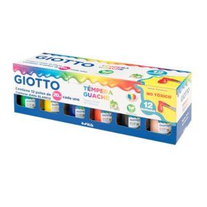 Tempera 12 Colores 20 Ml Giotto