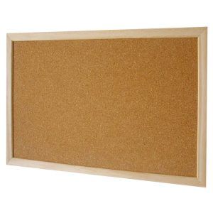 Pizarra Corcho 30x45 M/Madera Fultons
