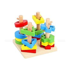 Juego Geometric Fou-column Sets +36 Meses