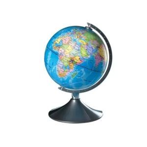 Globo Terráqueo Mediano Giratorio Con Base - Mapamundi