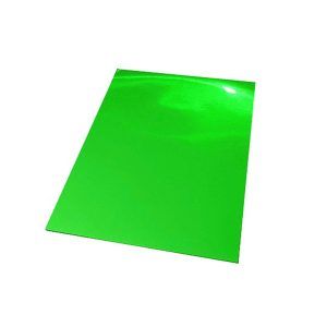 Set de 5 Uds Papel Metalizado o Vinilico Verde