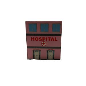 Maqueta Hospital Cartulina x 1 Maq.