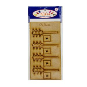Maqueta Semáforos Laser Armable x 4 unidades