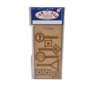 Maqueta Señaleticas Tránsito Laser Armable