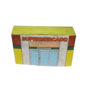 Maqueta Supermercado Cartulina x 1