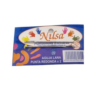 Pack 3 Aguja lana Punta Redonda x 2 en cada sobre