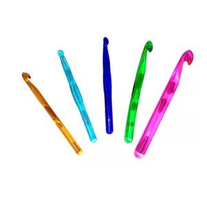 Pack 10 Crochet Plástico para Niños