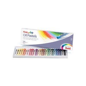 Lapices Pastel Al Oleo Pentel 25 Colores