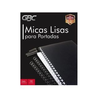 Micas Lisas Para Portadas Carta 100 Unidades