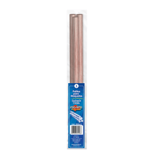 Palitos Para Maqueta Redondo 8mm 50 Cm 3 Unidades Proarte