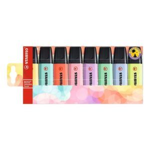 Set de 8 Destacadores Stabilo Boss Original Pastel